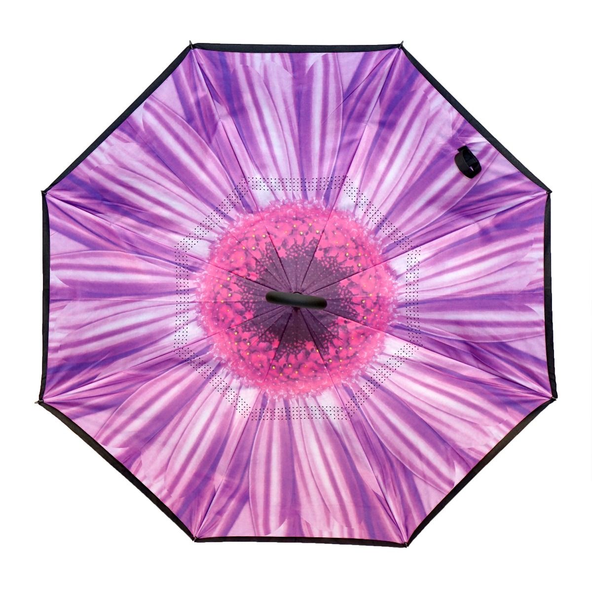 Topsy Turvy Designer Umbrellas - Drip Free Windproof - Gerber Daisy - Senior.com Umbrellas