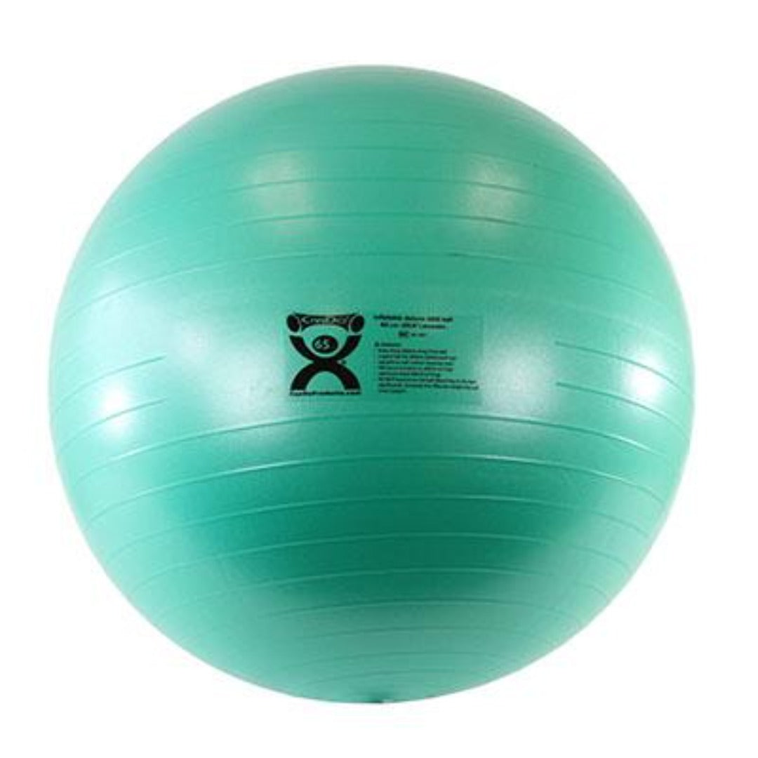 CanDo Deluxe ABS Extra Thick Inflatable Exercise Stability Balls - Senior.com Stability Balls