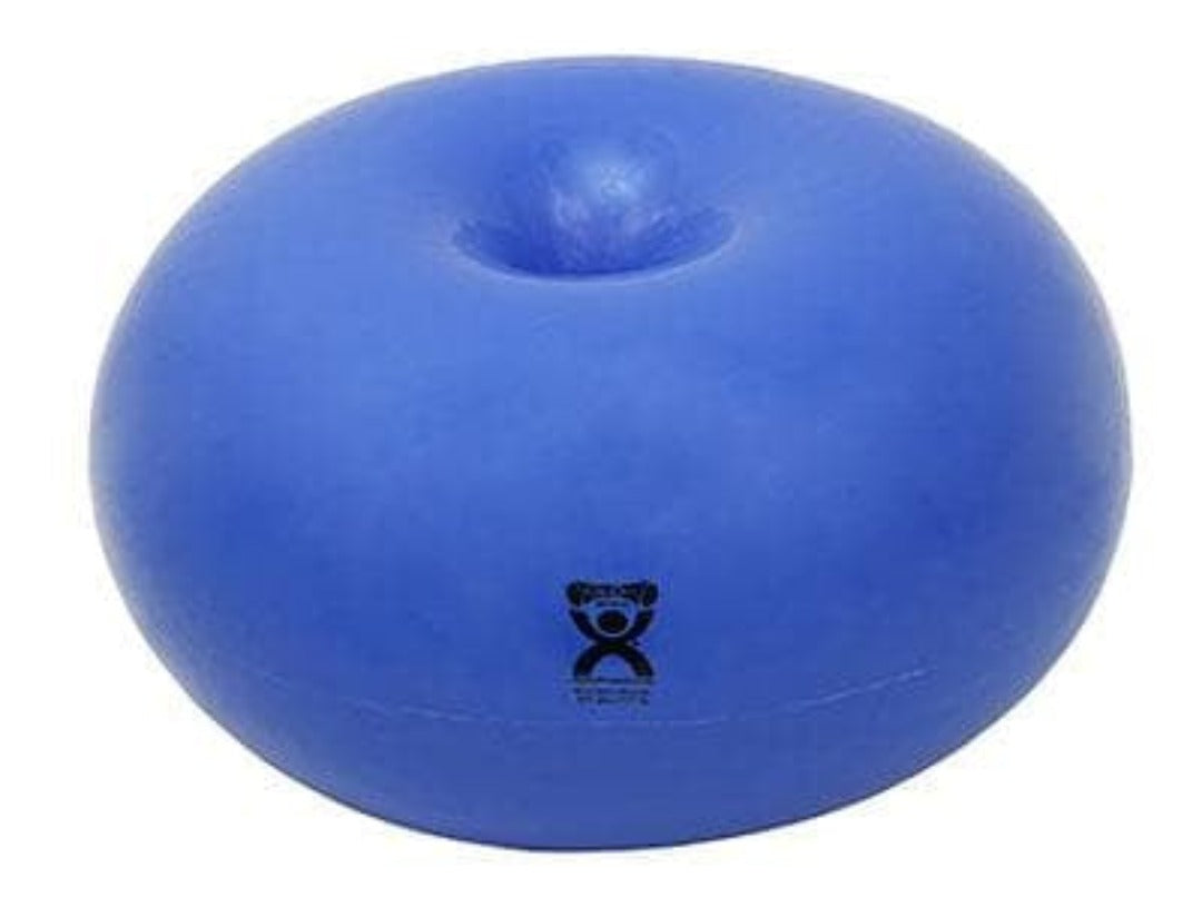 CanDo Donut Swiss Stability Ball for Yoga, Pilates and Balance Training - Senior.com Exer