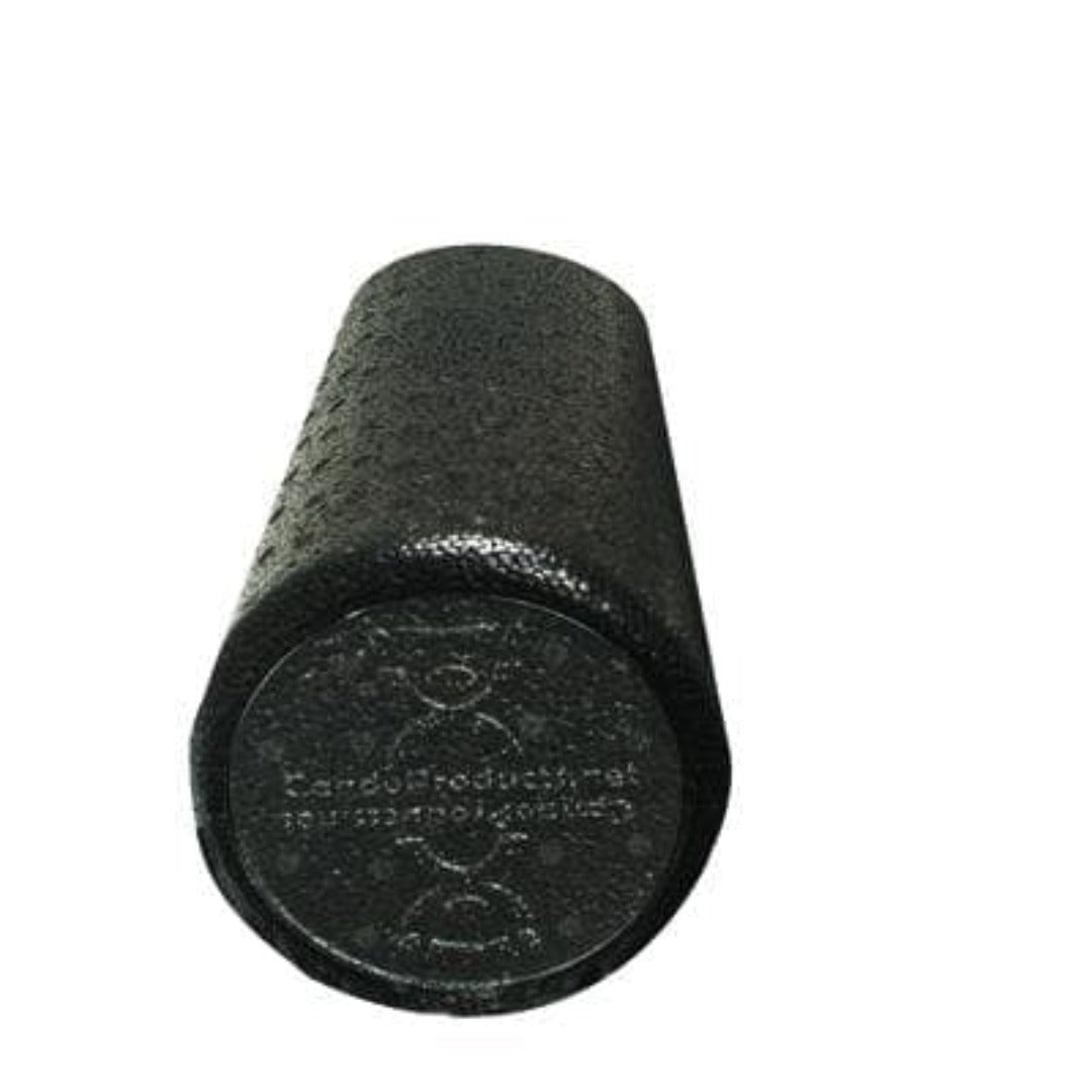 CanDo High Density Foam Roller - Black Composite - Extra Firm - Senior.com Foam Rollers