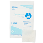 Dynarex DynaGinate Calcium Alginate Dressings - Turns to Fibrous Gel - Senior.com Gauze Dressings