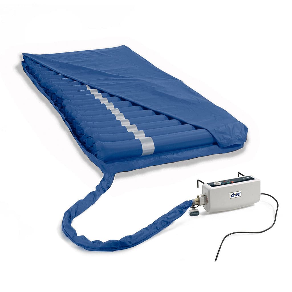 Drive Medical Med-Aire 5" Alternating Pressure and Low Air Loss Overlay System - Senior.com Low Air Loss Mattress