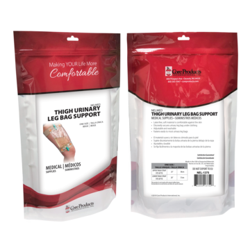 Core Products NelMed Thigh Urinary Bag Support Only (Bag Not Included - Senior.com Urinary Bag Support