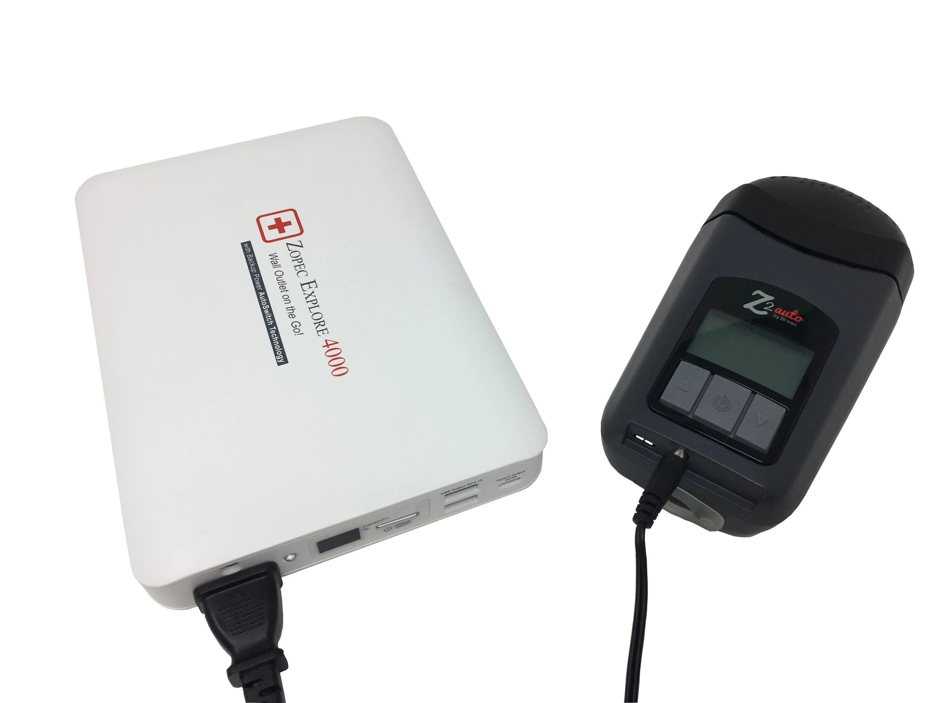 Zopec Medical Explore 4000 Universal Portable CPAP Battery & Power Bank - Senior.com Portable Battery Packs