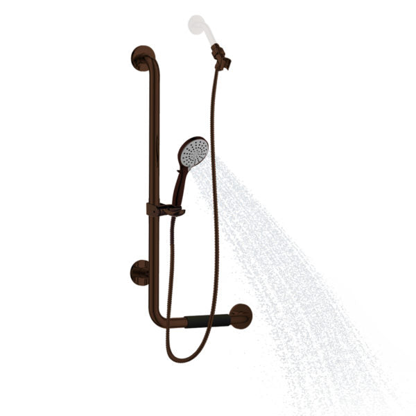 PULSE ShowerSpas ErgoSlideBar with 3 Function Handheld Showerhead - Senior.com Shower Systems