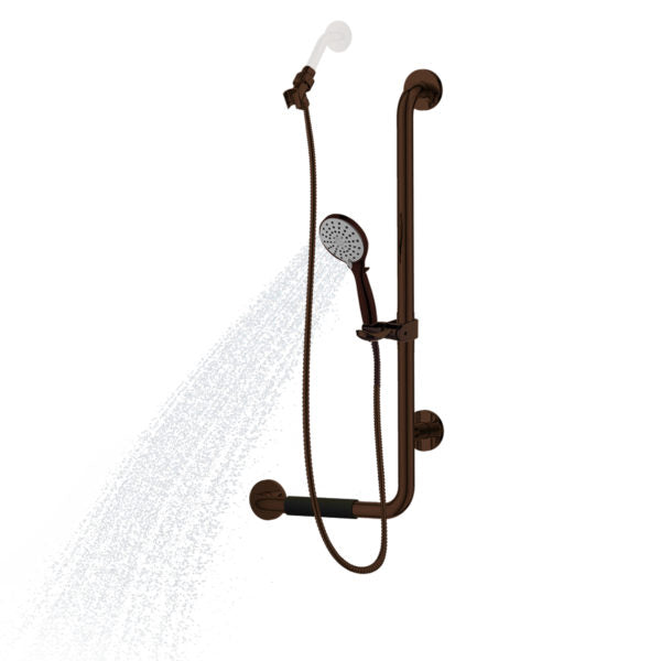 PULSE ShowerSpas ErgoSlideBar with 3 Function Handheld Showerhead - Senior.com Shower Systems