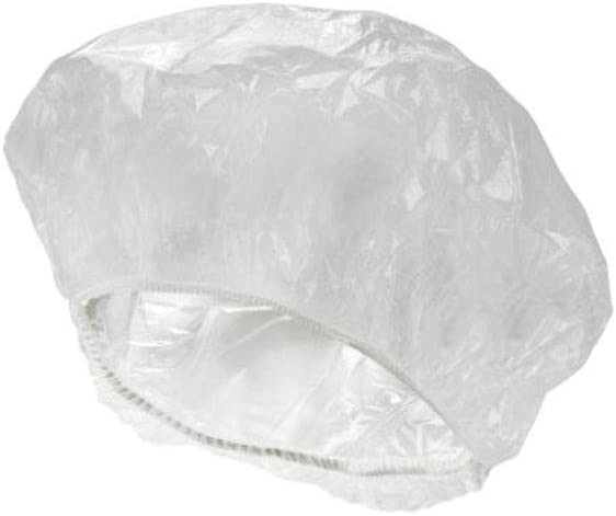 McKesson One Size Fits Most Clear Shower Cap - Individually Wrapped - Senior.com Shower Caps