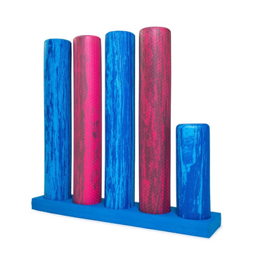 OPTP Foam Roller Stand - Holds Five 6" Diameter Rollers - Senior.com Foam Roller Stand