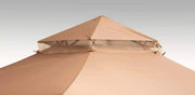 ShelterLogic Cypress Rectangle Gazebo with Curtains - Bronze 10' x 12' - Senior.com Gazebos