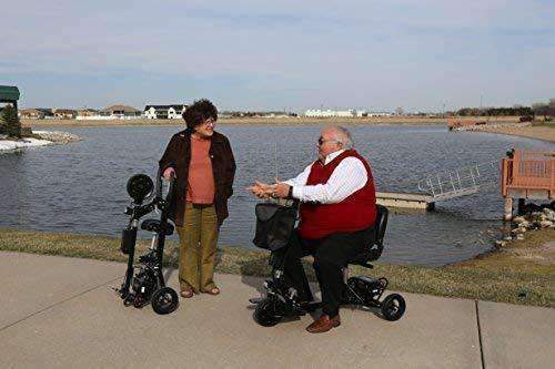 Glion SNAPnGo Electric Portable Lightweight Mobility Scooter - Airline Approved - Senior.com Scooters