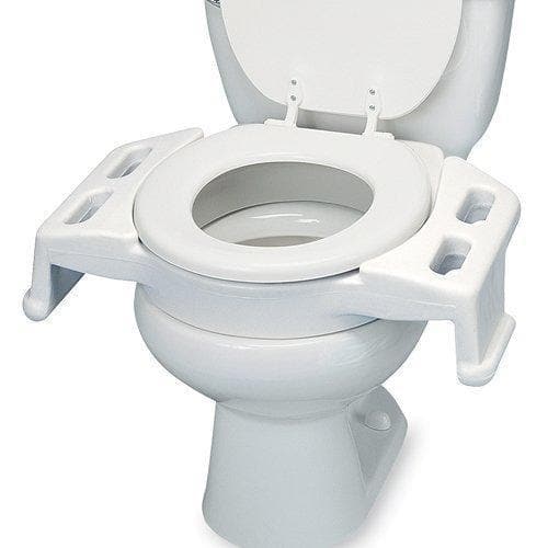 Maddak Elevated Wheelchair Bariatric Transfer Toilet Seat - Senior.com Raised Toilet Seats