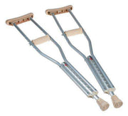 Carex Push Button Aluminum Crutches - Senior.com Crutches