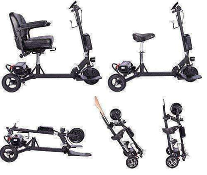 Glion SNAPnGo Electric Portable Lightweight Mobility Scooter - Airline Approved - Senior.com Scooters