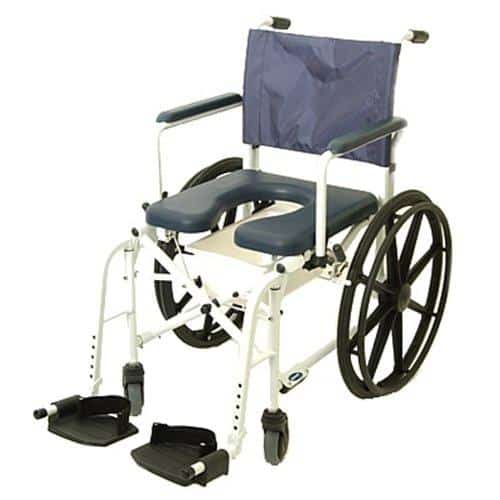 Invacare Mariner Rehab Shower Transport Chairs with Commode Opening - Senior.com Transport Chairs