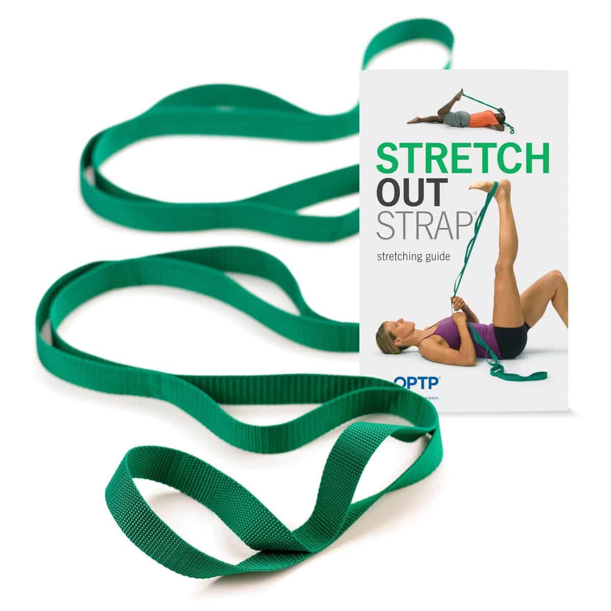 OPTP Stretch Out Strap Exercise Cerebral Palsy Yoga Pilates Workout Poster  GYM 40232158643