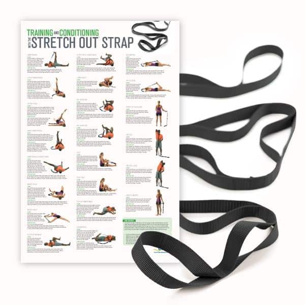 OPTP Stretch Out Strap XL with Training & Conditioning Poster 440PST