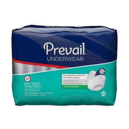 Prevail Per-Fit Extra Absorbency Incontinence Underwear Medium 80-Count  Pack