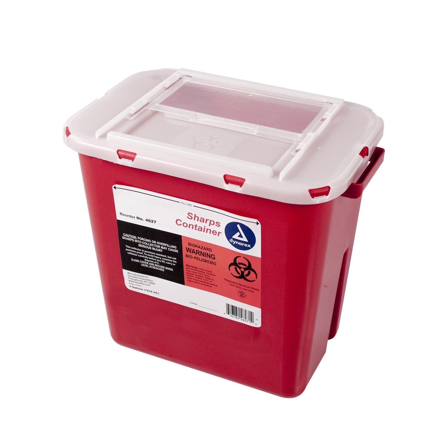 Dynarex High Quality Sharps Containers - Multiple Sizes - Senior.com Sharps Containers