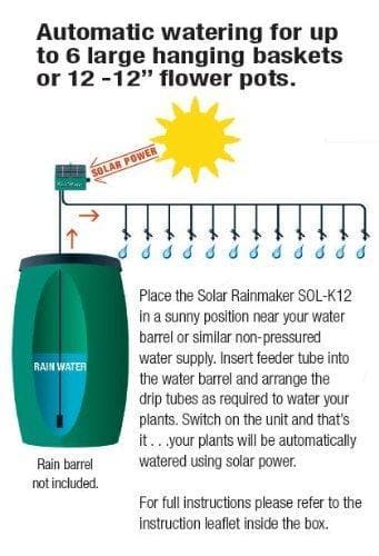FlowerHouse Solar RainMaker - Senior.com Rain Maker