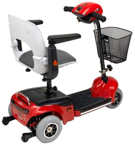 Shoprider Lightweight Scootie Folding Electric Mobility Scooters - Senior.com Scooters