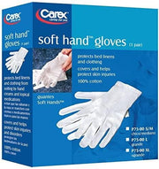 Carex Health Soft Hands Cotton Gloves - Protects Skin - Senior.com Gloves