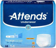 Attends Protective Underwear with DermaDry Technology for Adult Incontinence Care - Case - Senior.com Incontinence