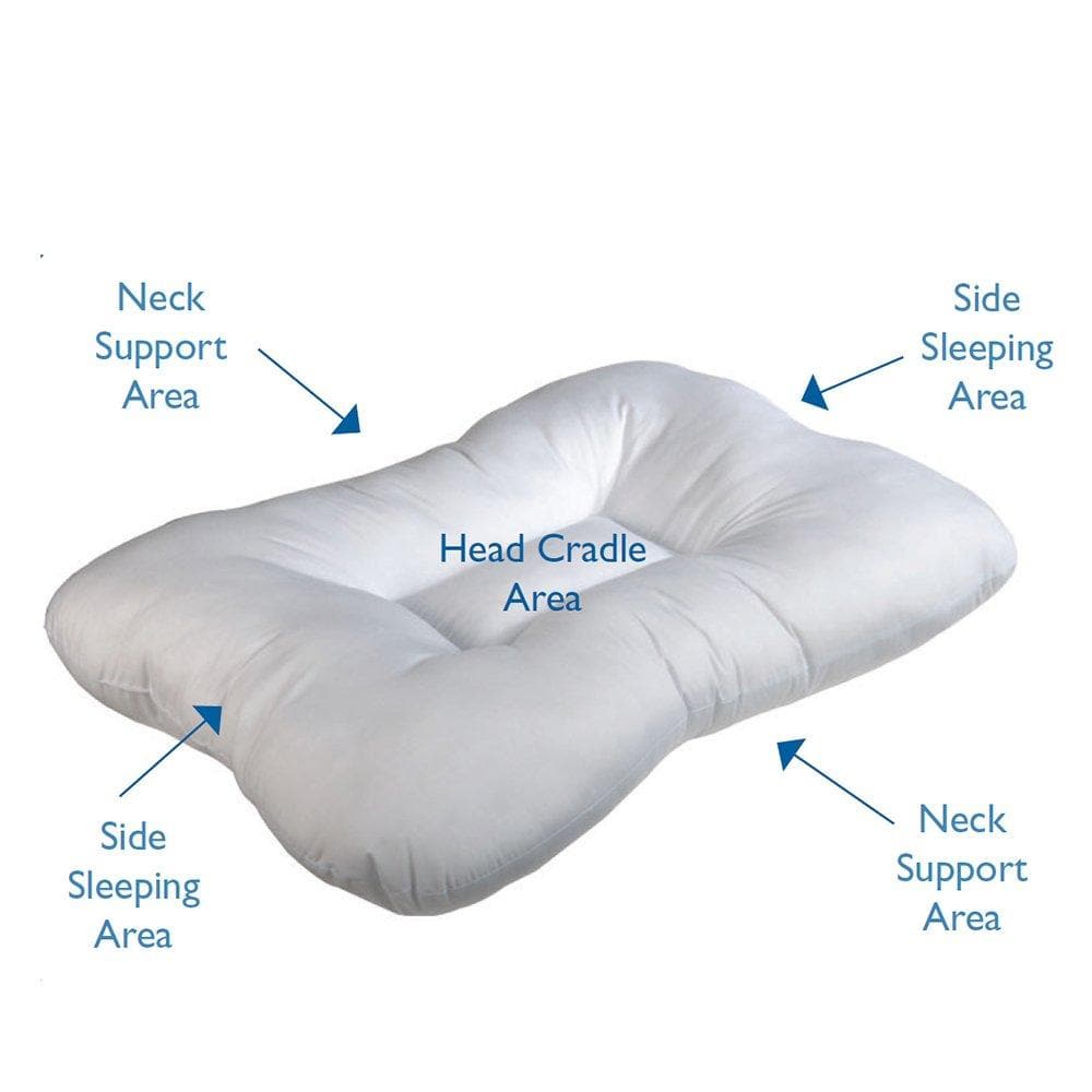 Contour Cloud Pillow® Cervical Neck Support Bed Pillow