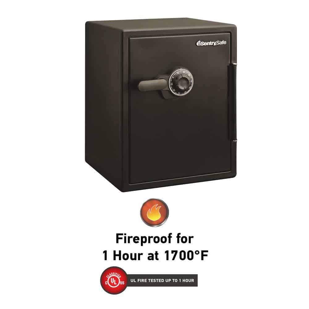 Sentry Safe XX Large Fire and Water Safe with Combination Lock - 2.05 Cubic Feet - Senior.com Security Safes