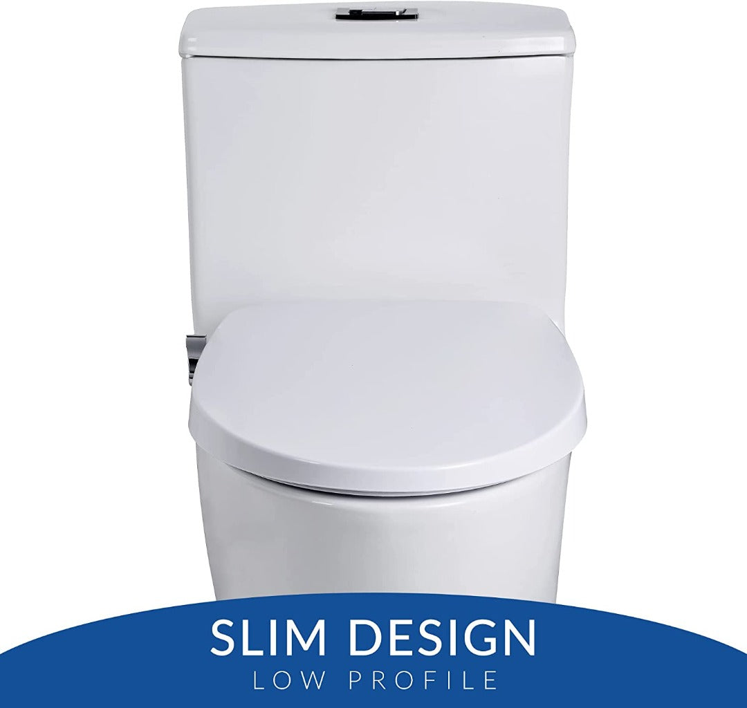 Bio Bidet Slim Zero Bidet Toilet Seat White Elongated