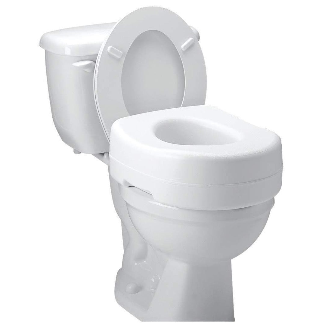 Carex Raised Toilet Seat For Standard & Elongated - Adds 5 Inches - Senior.com Raised Toilet Seats