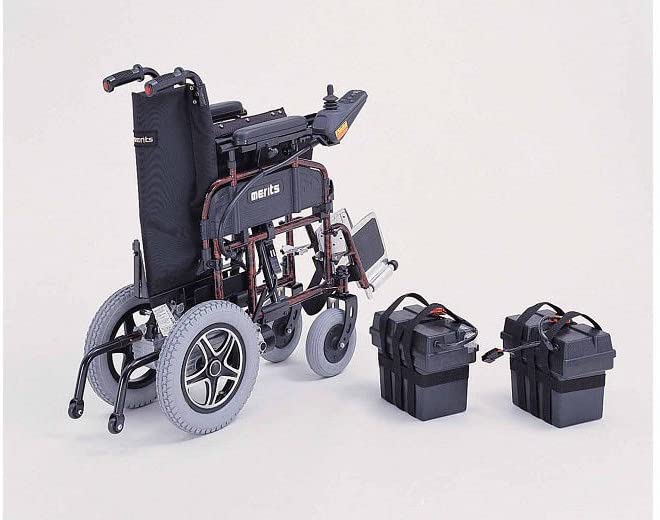 Merits P101 Folding Electric Power Wheelchair - Senior.com Power Chairs