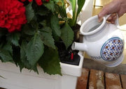 Exaco Calypso Planter with Trellis and Self Watering System - Senior.com Planters
