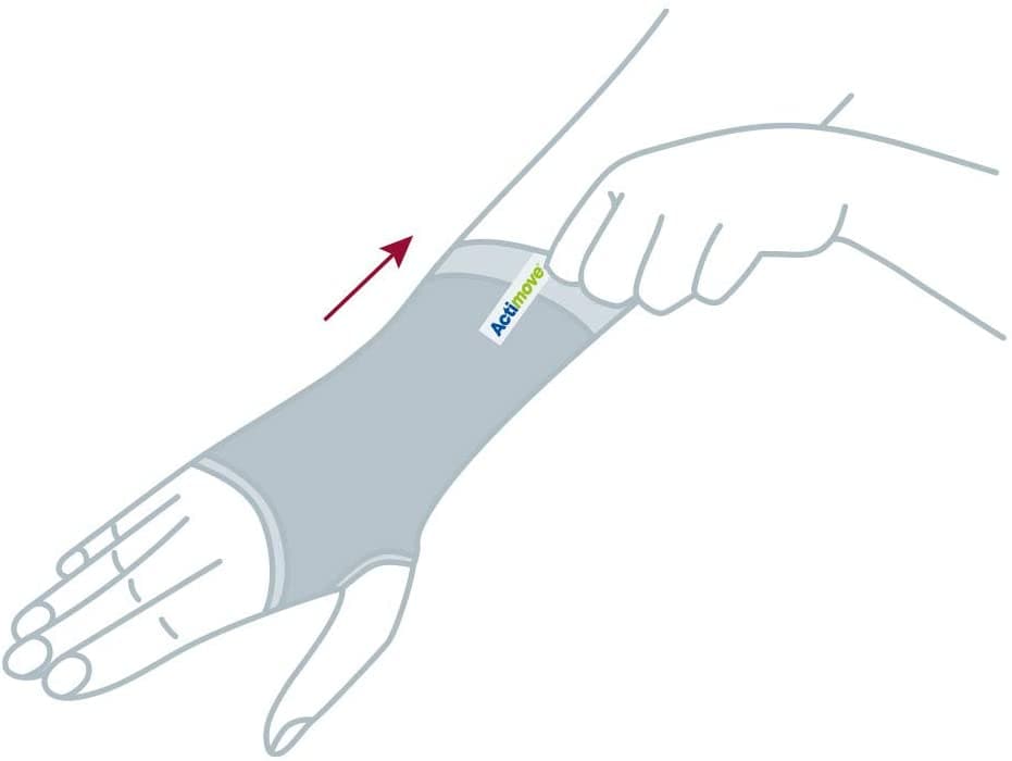 Actimove Arthritis Wrist Support Compression Sleeve - Senior.com Wrist Brace