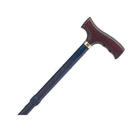 DMI Adjustable  Designer Folding Canes With Wood Handle - Senior.com Canes