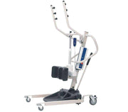 Invacare Reliant 350 Stand-Up Battery Powered Patient Lift with Manual Low Base - Senior.com Patient Lifts