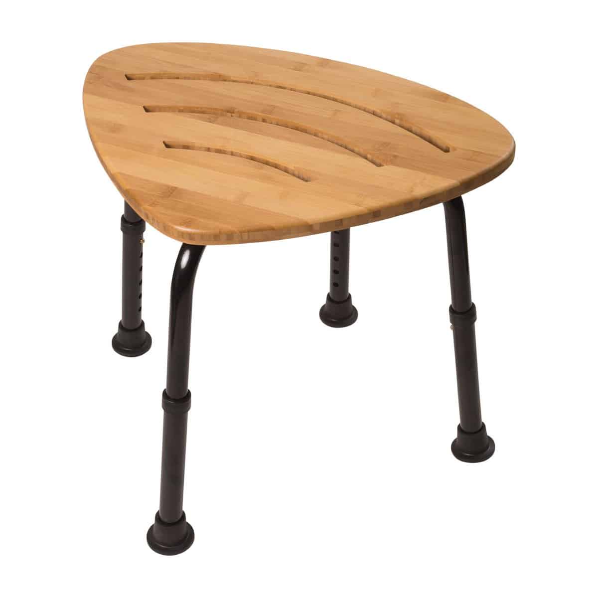 DMI Bamboo Bath Spa Bench and Corner Shower Stool - Senior.com Bath Stool