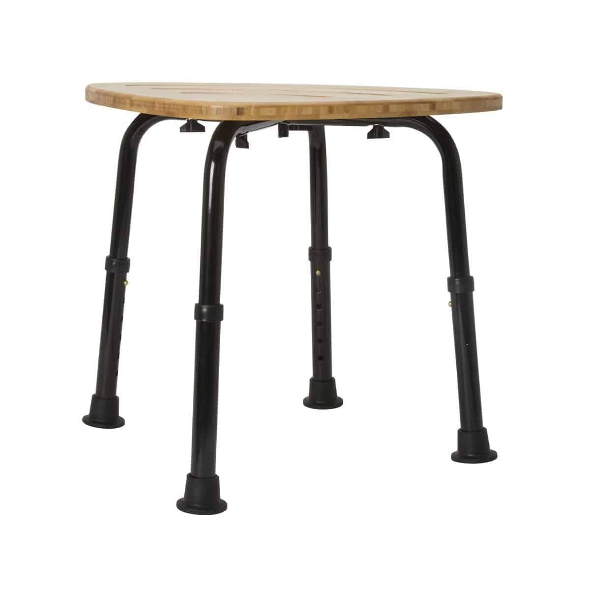DMI Bamboo Bath Spa Bench and Corner Shower Stool - Senior.com Bath Stool