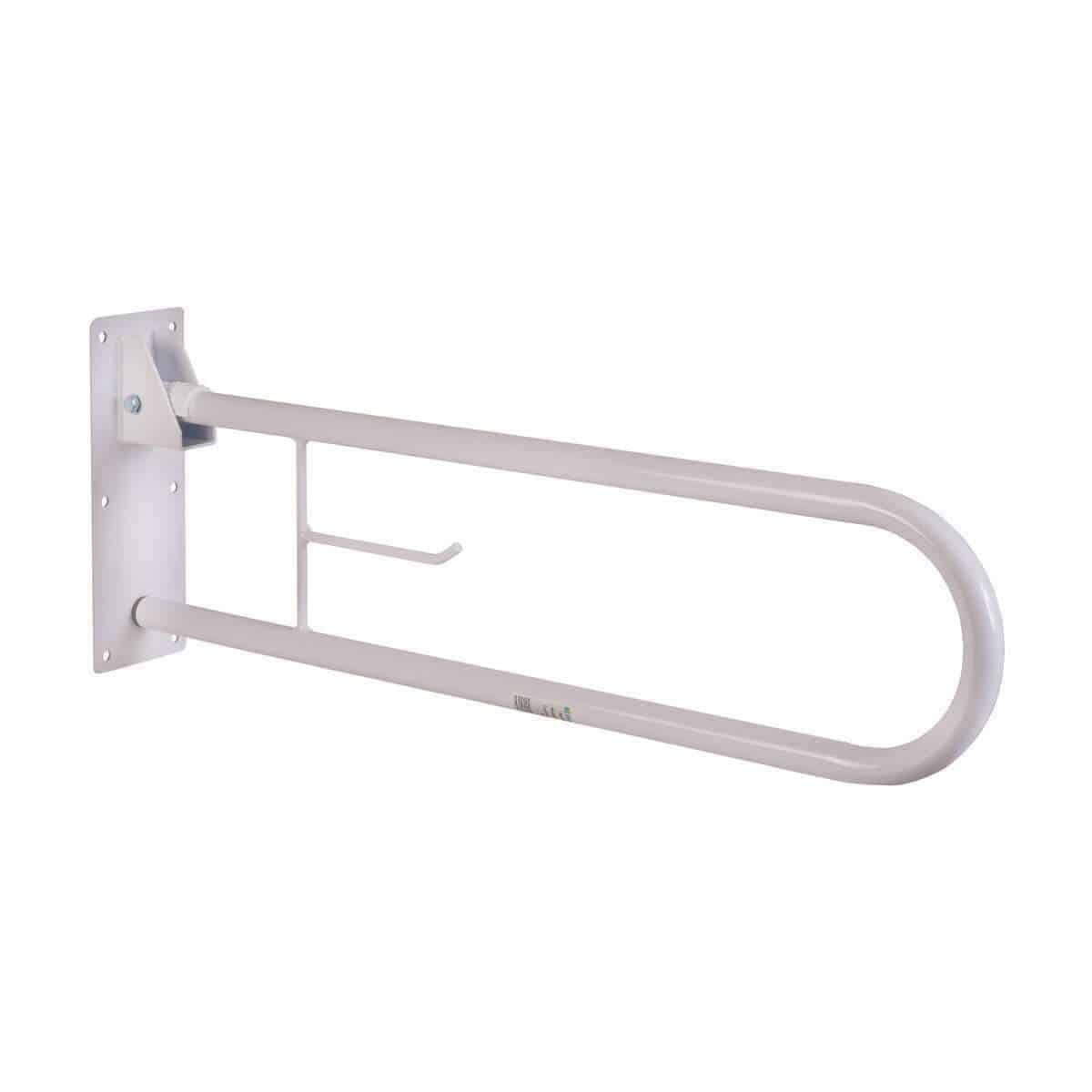 HealthSmart Fold Away Grab Bar Shower Safety Handrail - Senior.com Grab Bars & Safety Rails
