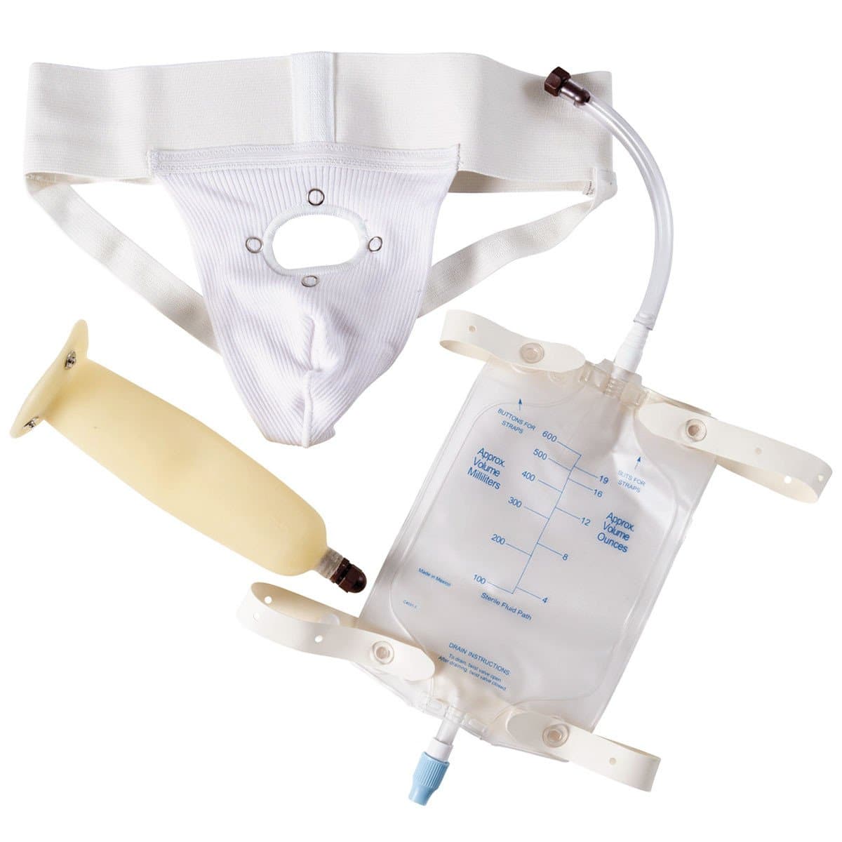 DMI® Portable Wearable Male Urinal - Washable and Reusable - Senior.com Urinals