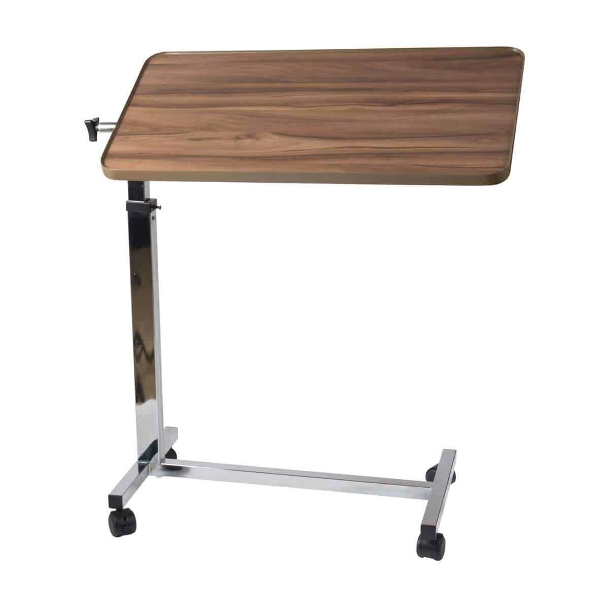 DMI Deluxe Heavy Duty Overbed Tilt-Top Table - Adjustable Height - Senior.com Overbed Tables