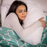 DMI Hugg-A-Pillow Hypoallergenic Bed Pillow - Contoured Neck Pillow - Senior.com Pillows