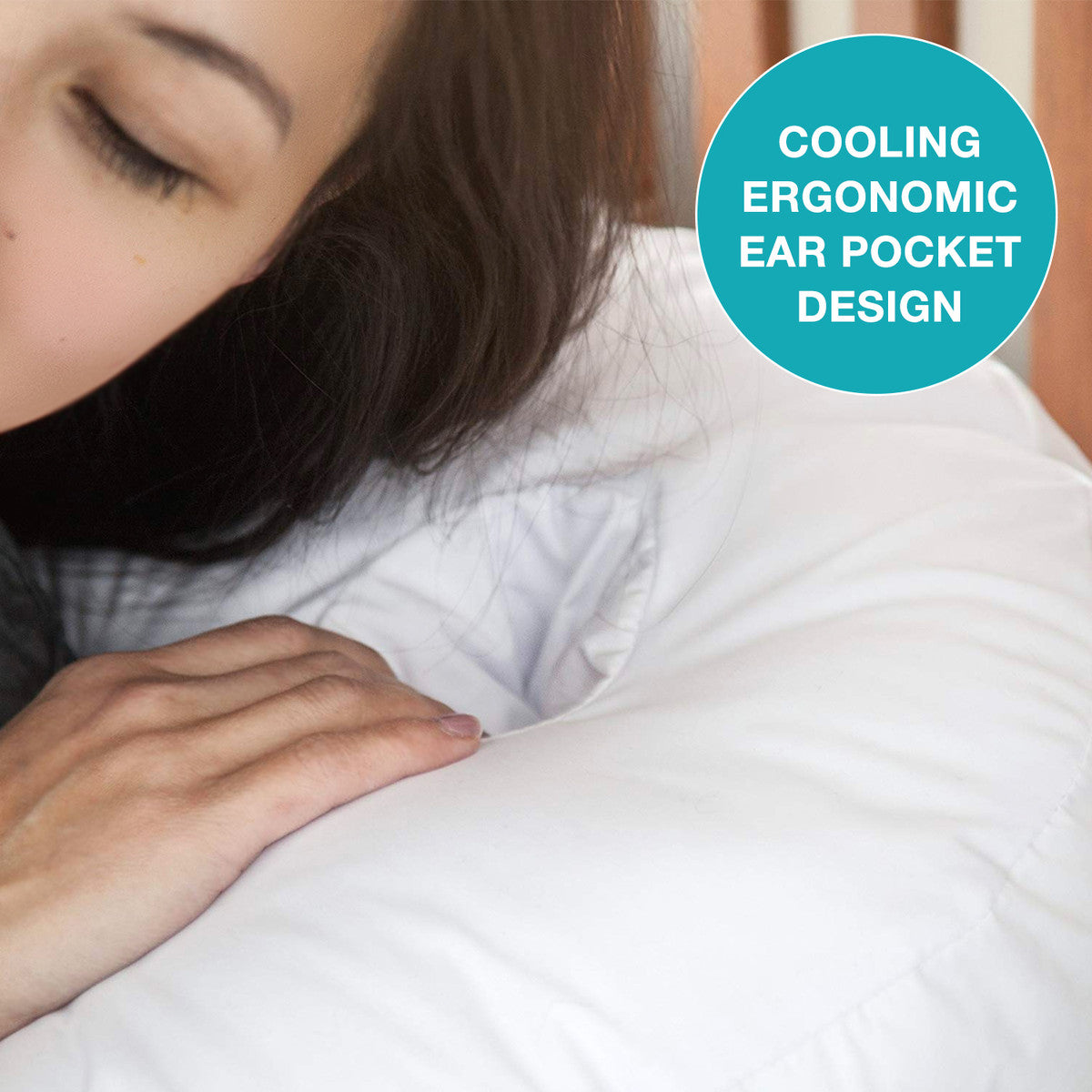 DMI Hypoallergenic Side Sleeper Pillow - Senior.com Body Pillows
