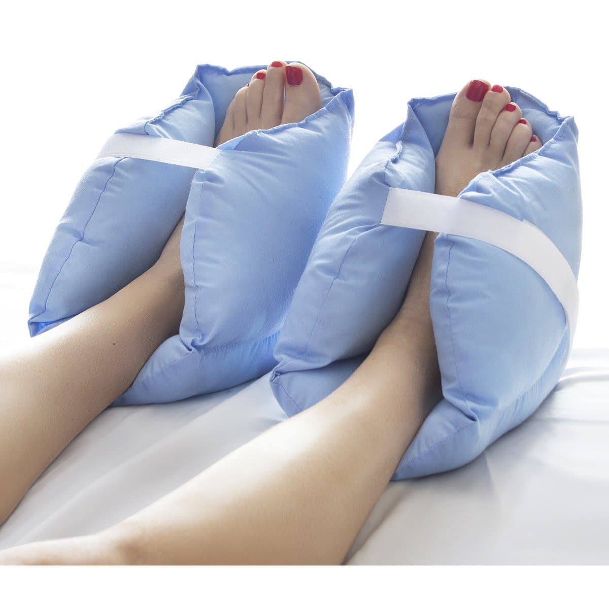 DMI Heel Cushion Protector Pillow to Relieve Pressure from Sores and Ulcers - Senior.com Heel Protectors