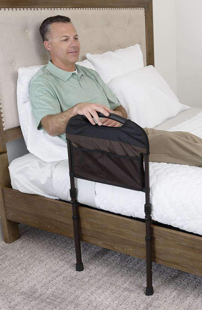 Stander Stable Adult Bed Rail with Cushioned Support Bed Handle 5800