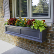 Mayne Farifield Window Box Planter - 4 Foot - All Weather - Senior.com Window Boxes