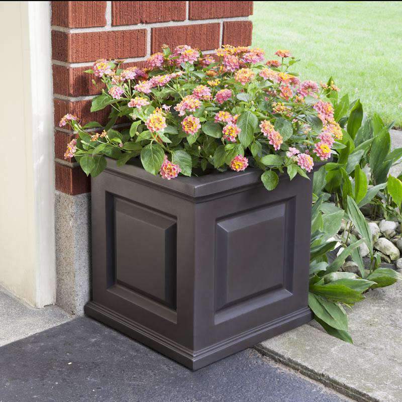 Mayne Outdoor Products Nantucket Collection Square Planters 16