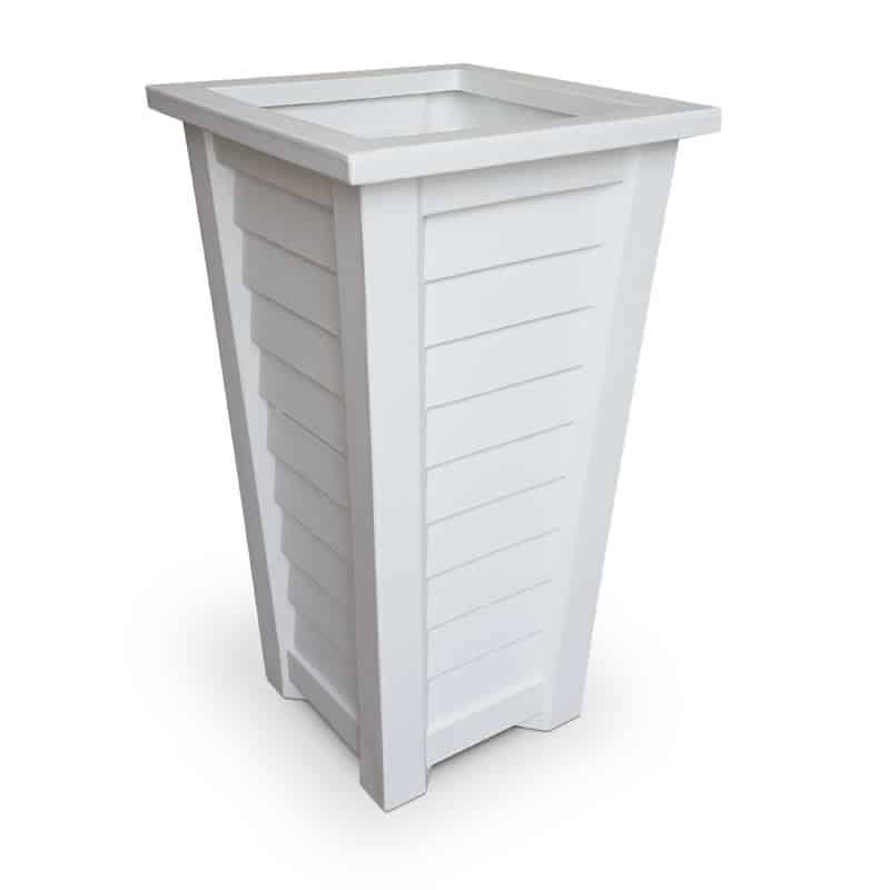 Mayne Lakeland Tall Planter - 28 Inch Tall - All Weather Proof - Senior.com Planters