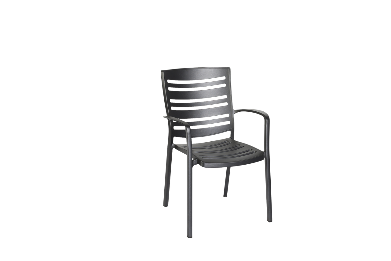Comfort Care Aluminum Cleo Outdoor Dining Chairs - Stackable Set of 4 - Senior.com Outdoor Chairs