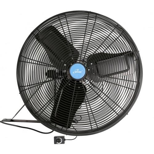 iLIVING BLDC Commercial Wall/Ceiling Mount Fan - Large 24" - Senior.com Wall-Mounted Fans
