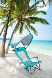 GCI Outdoor SPF SunShade Recliner Beach Chair - Senior.com Beach Chairs